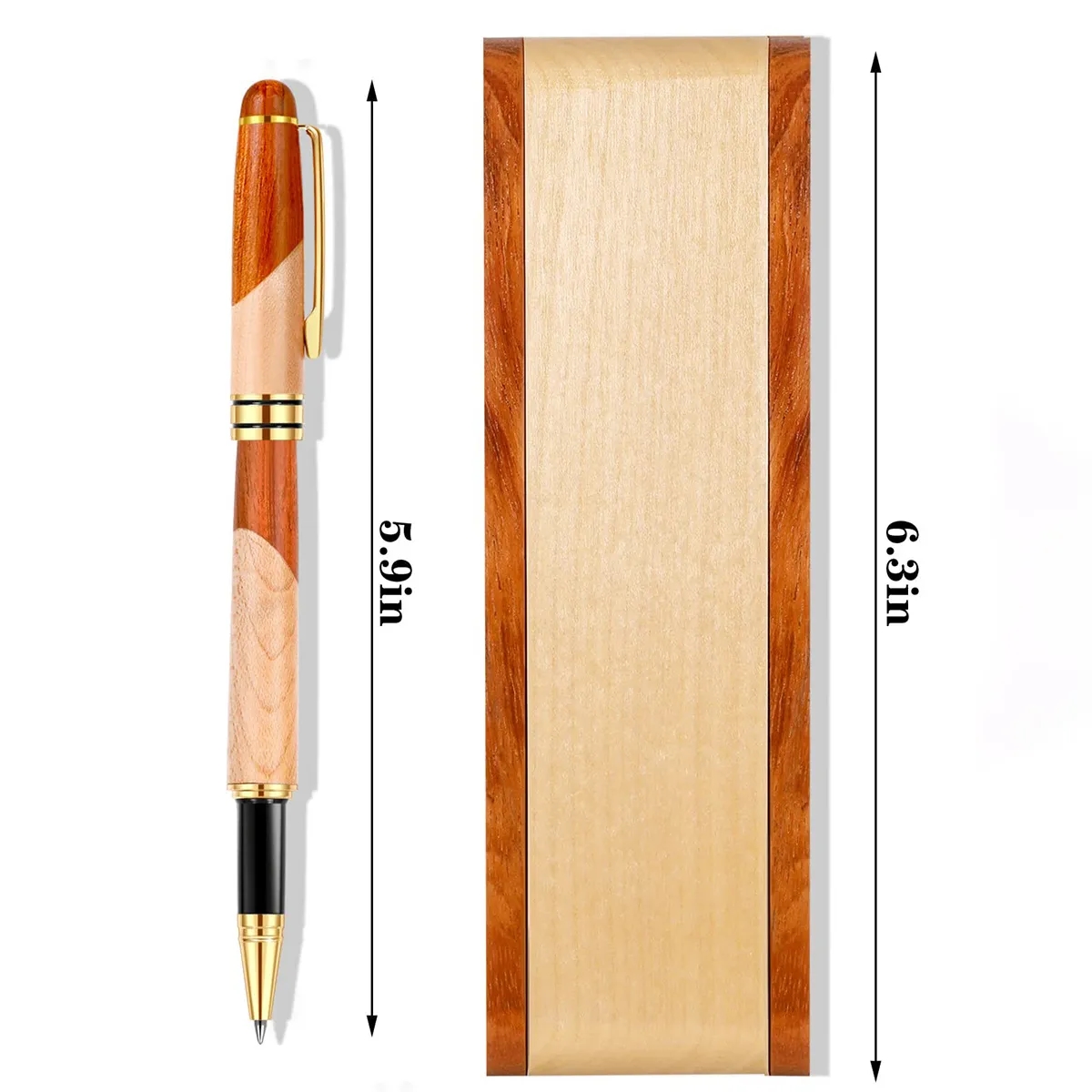Wooden Ballpoint Pen Gift Set 1