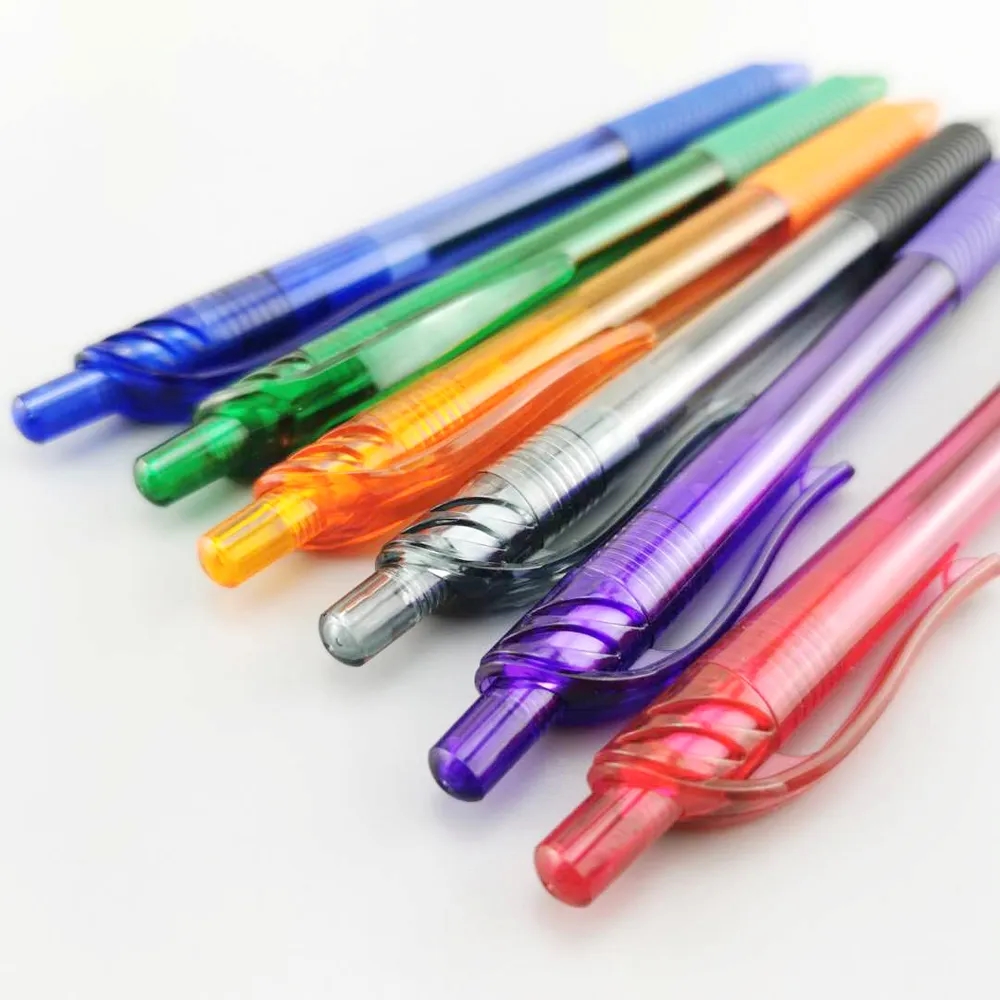 Retractable Roller Gel Ink Pen 6
