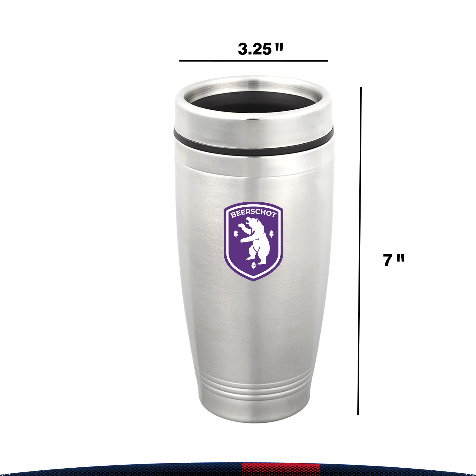 16 oz. Crisha Stainless Steel Mugs 5