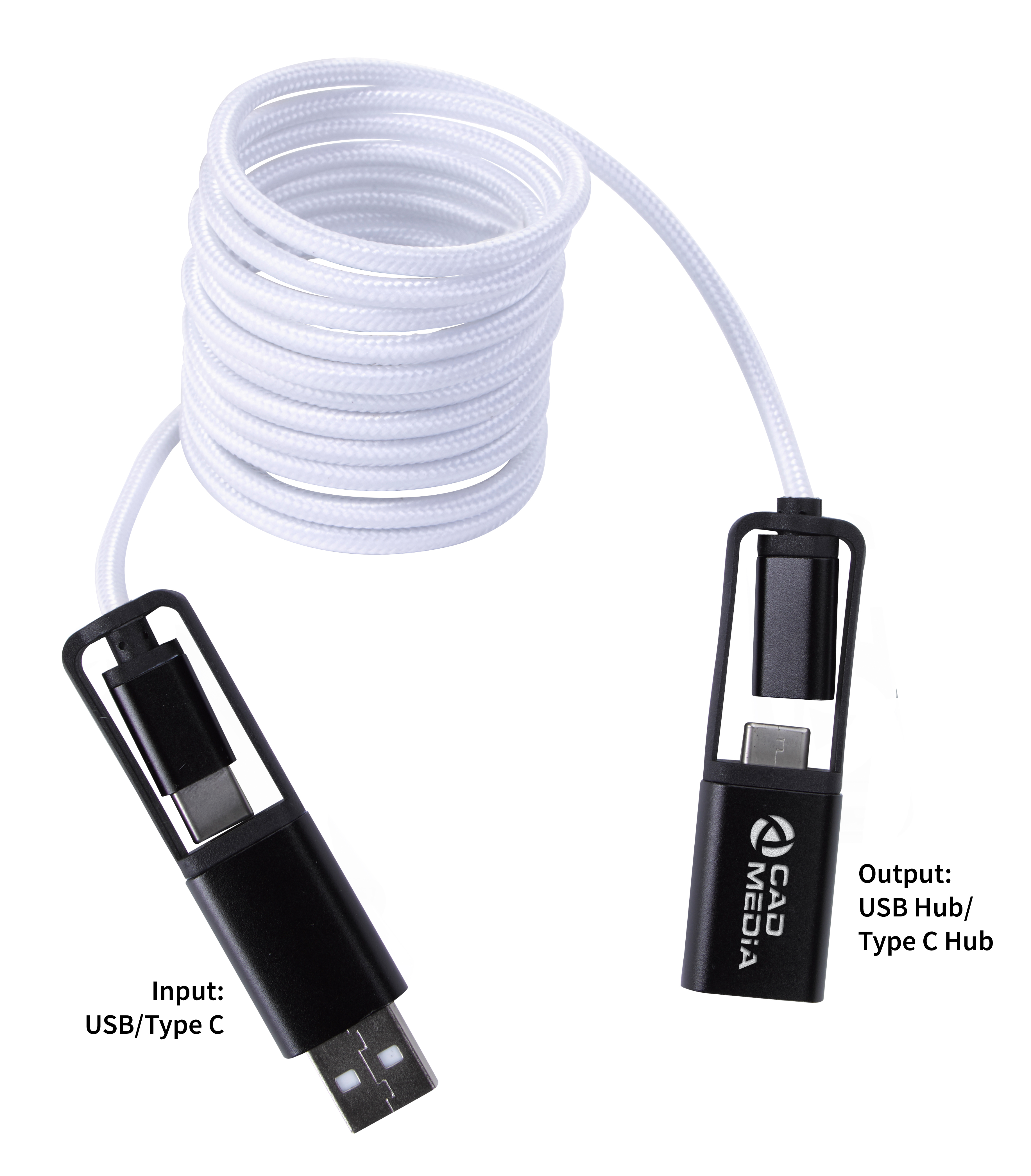 All-Over Braided Long Cable Extender