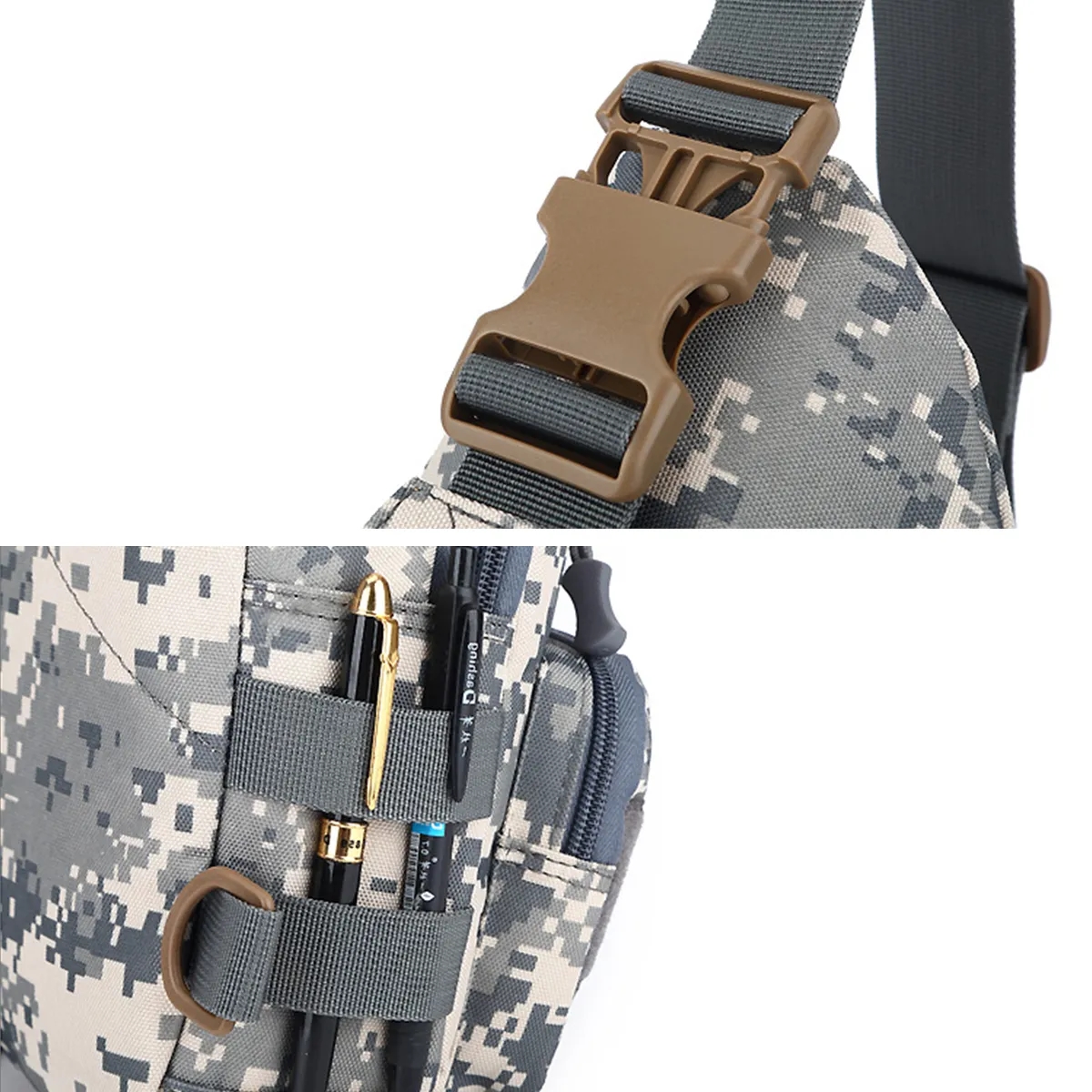 Durable Camouflage Outdoors Sling Crossbody Bag 3