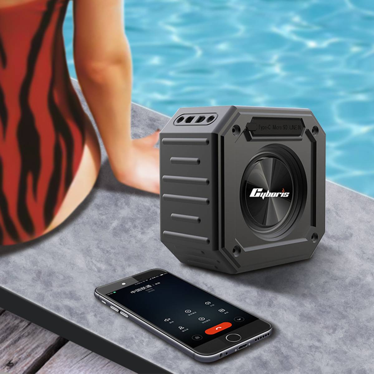 Wireless Waterproof Speaker For Outdoor Travel 3