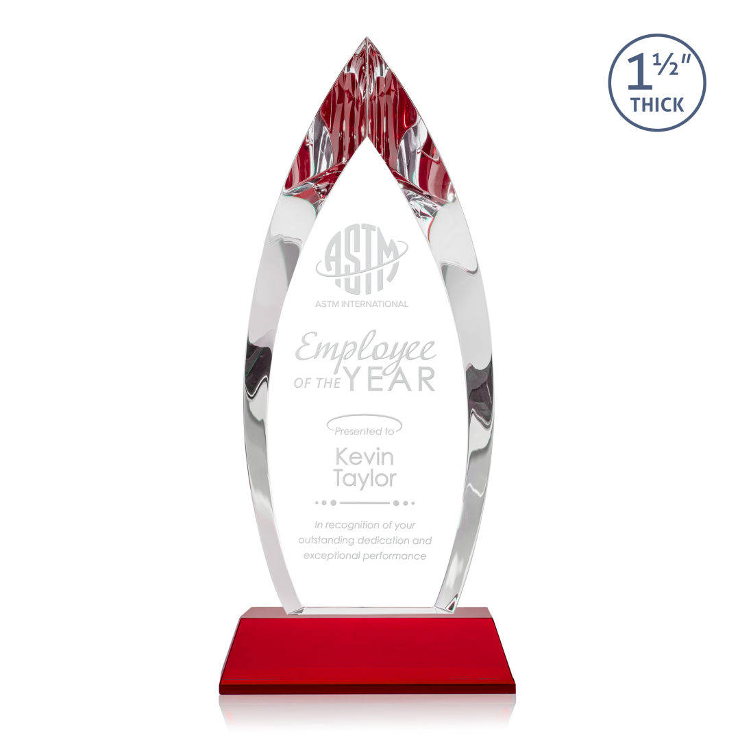 Fortier Award on Entwhistle Base - Red 8