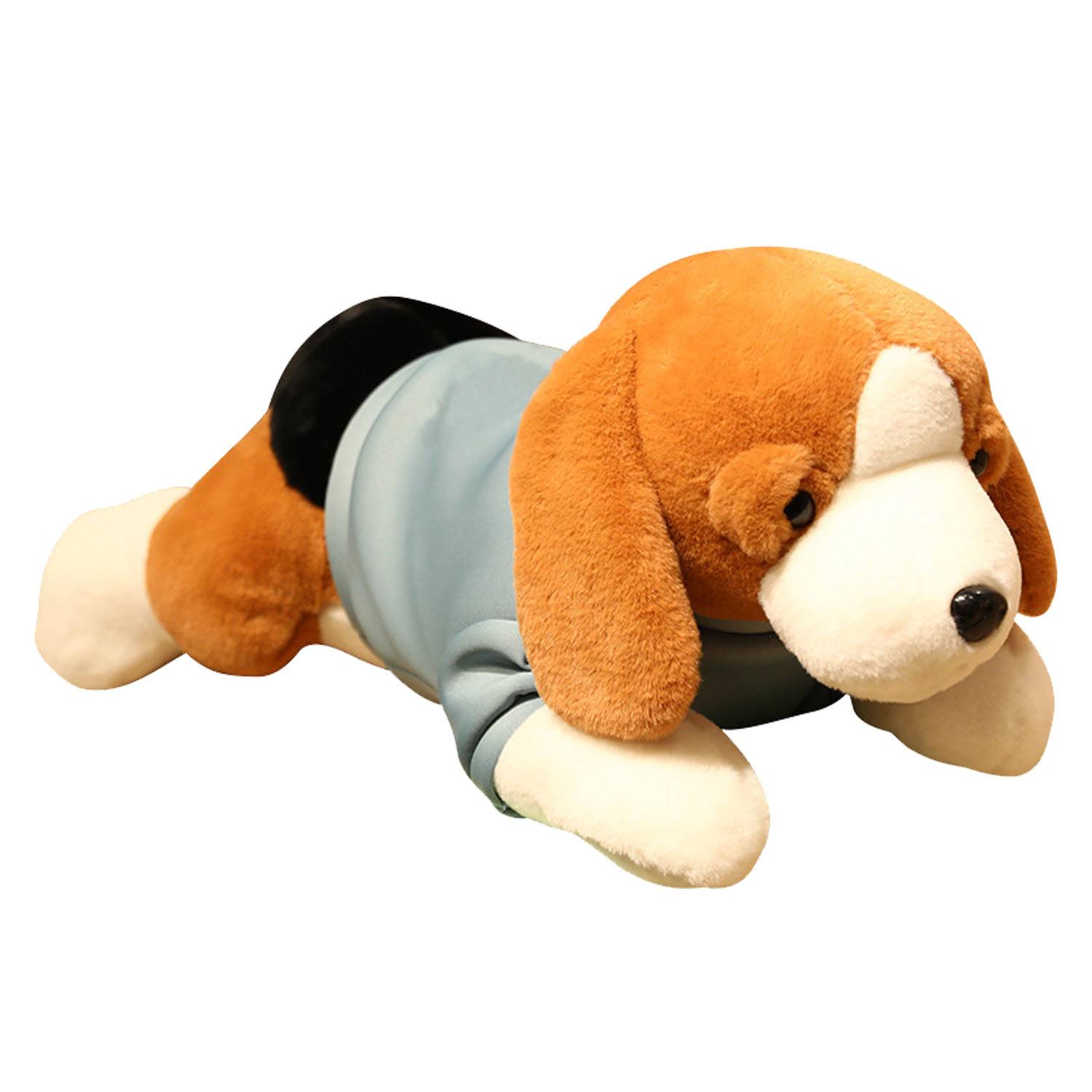Fluffy Plush Dog High Elasticity Removable Clothes 1