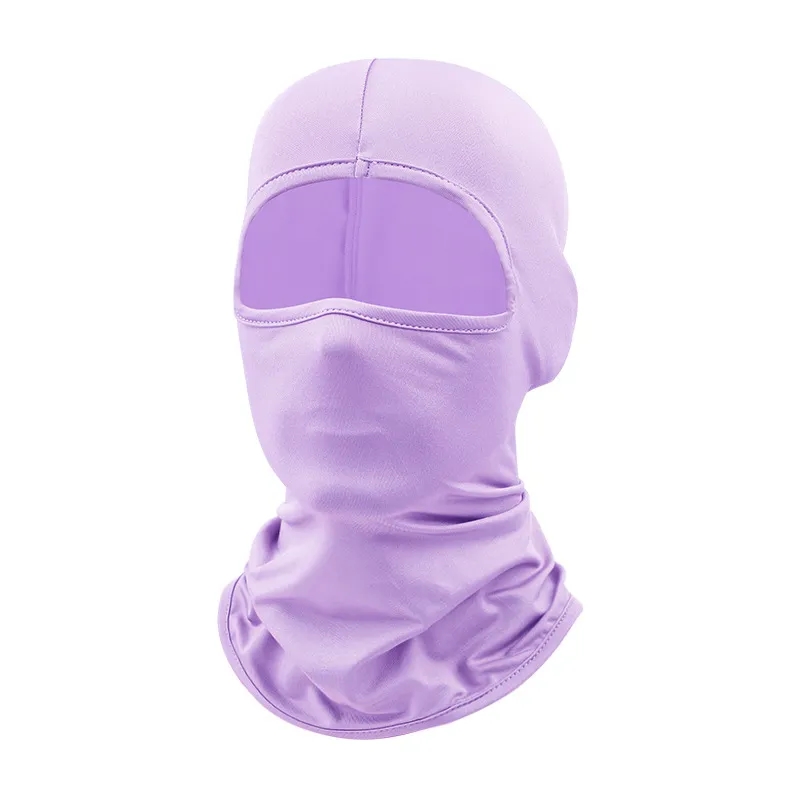Sunblock Face Mask Windproof Neck Gaiter Cow Silk Made 5