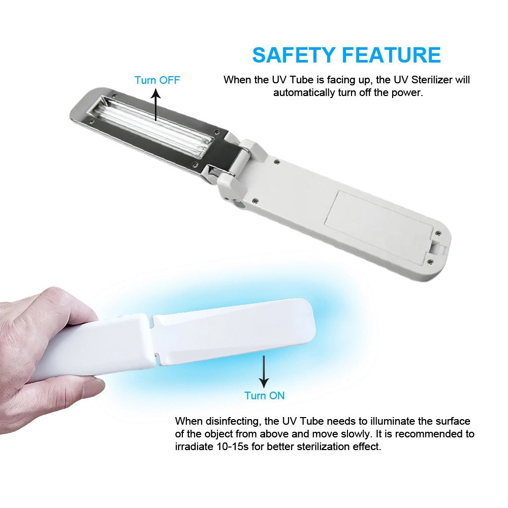 Portable Ultraviolet Sterilizer Hand Wand 9
