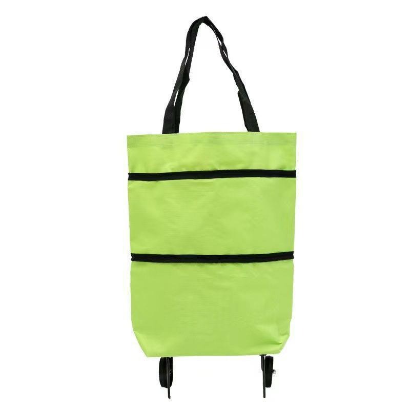 Folding Shopping Cart Bag with wheels 2