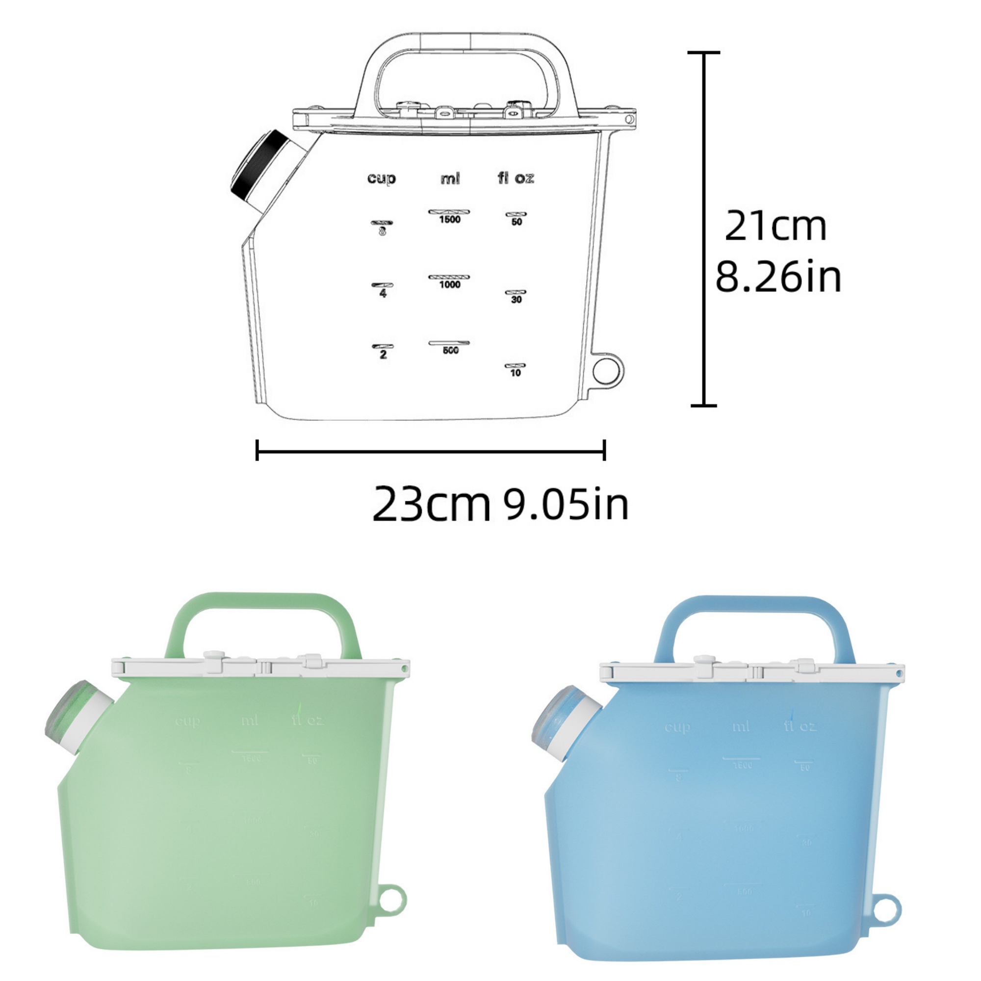 Customized silicone food storage bag 6