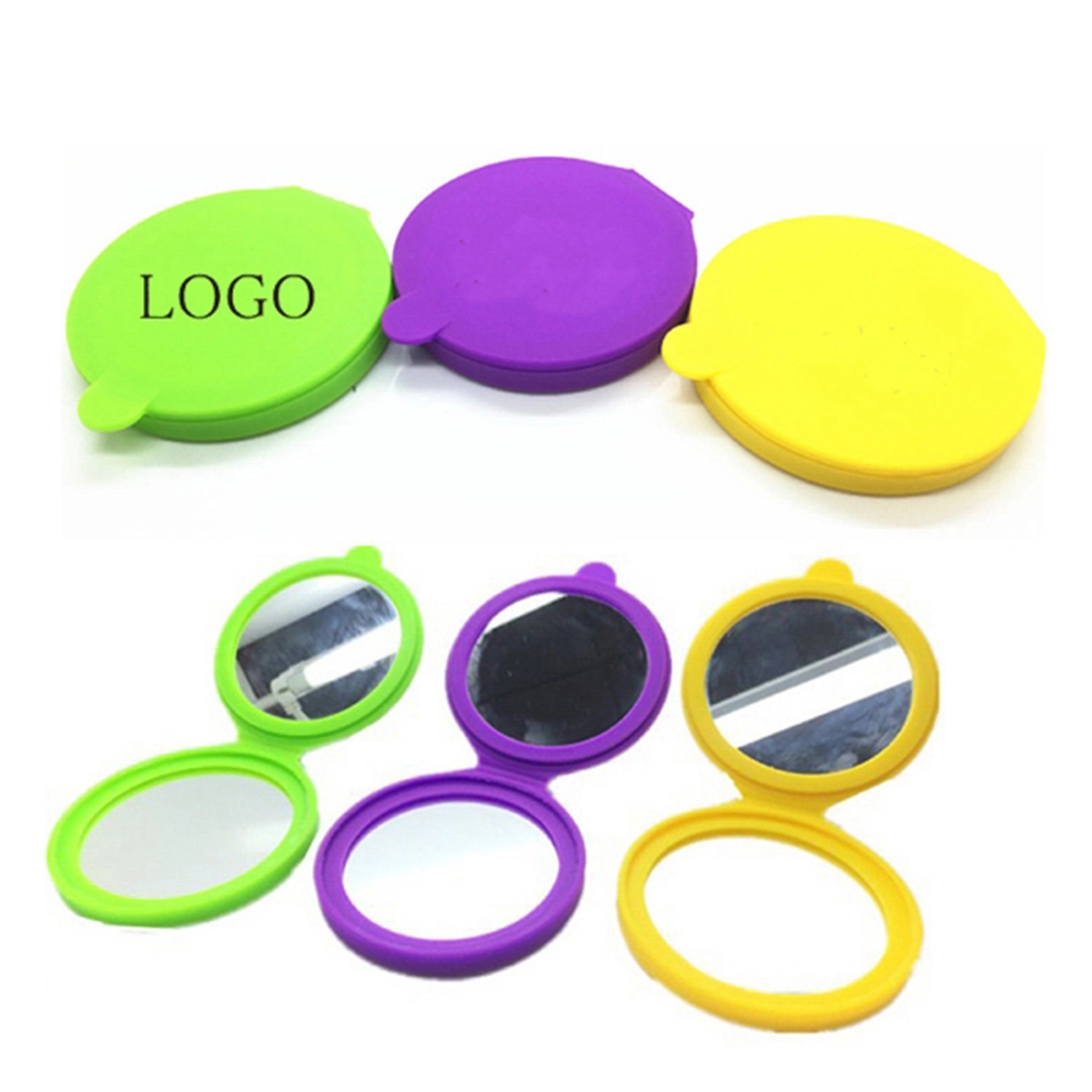 Foldable Silicone Makeup Mirror 6