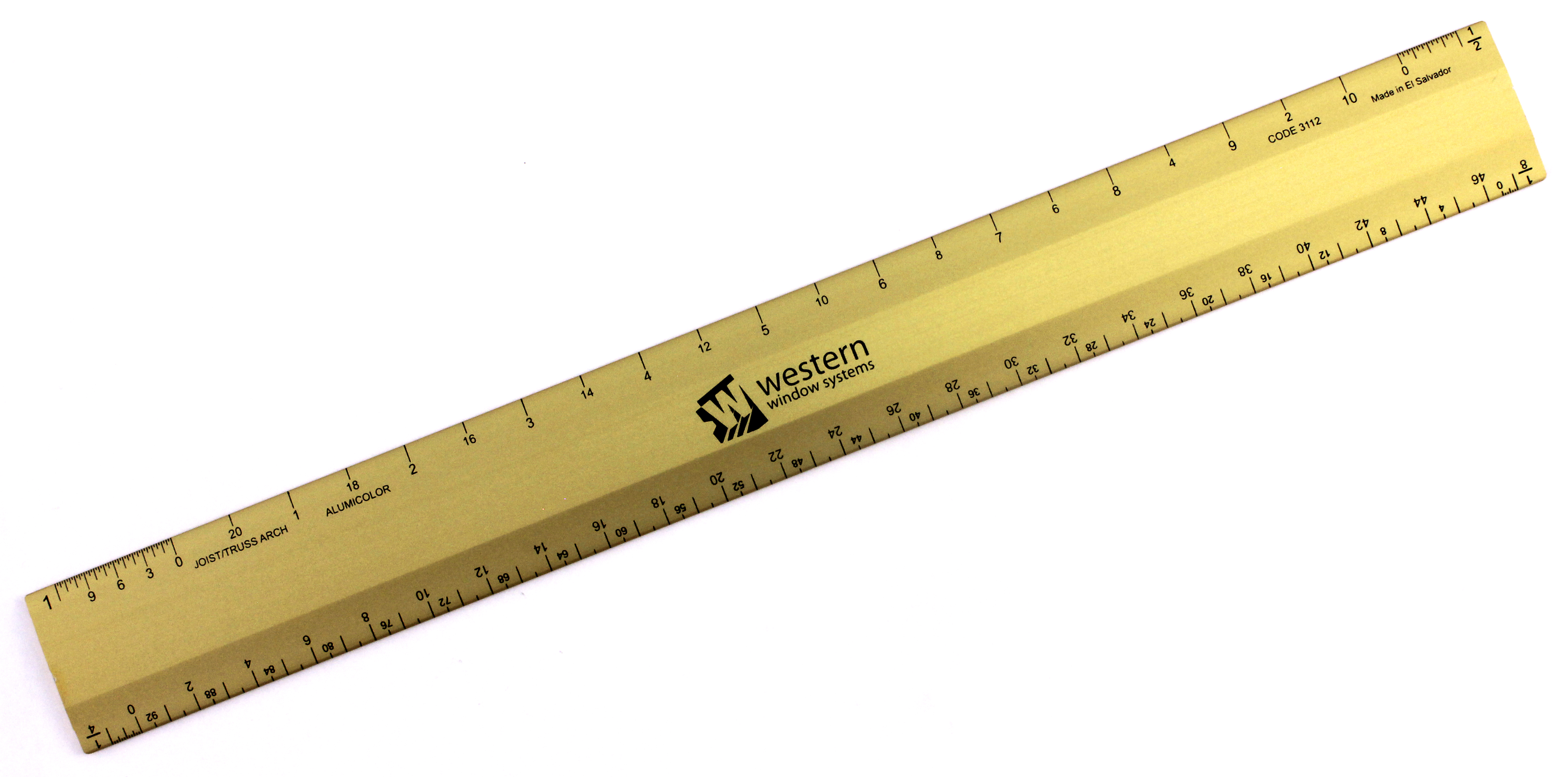 12" 4-Bevel Joist/Truss Architect Scale 8