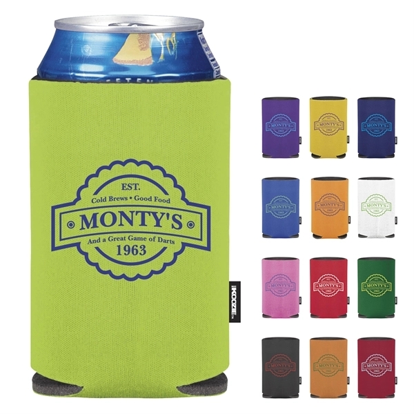 Bulk Beer Can Coolers Sleeves Slim Neoprene, custom koozie with logo imprint 2