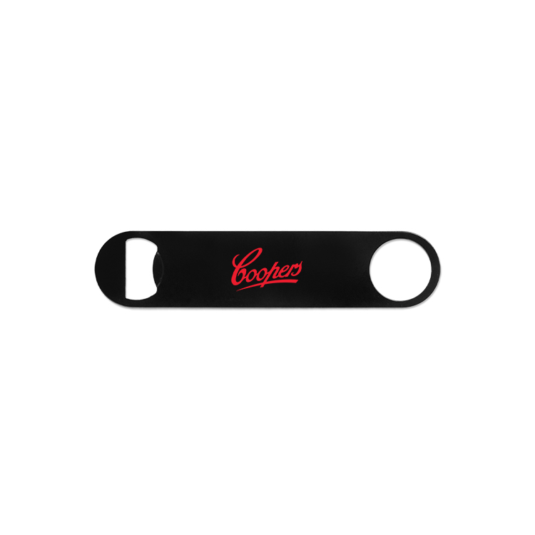 Paddle Style Powder Coated Steel Bottle Opener 4