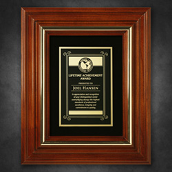 Americana Plaque with Velour 8