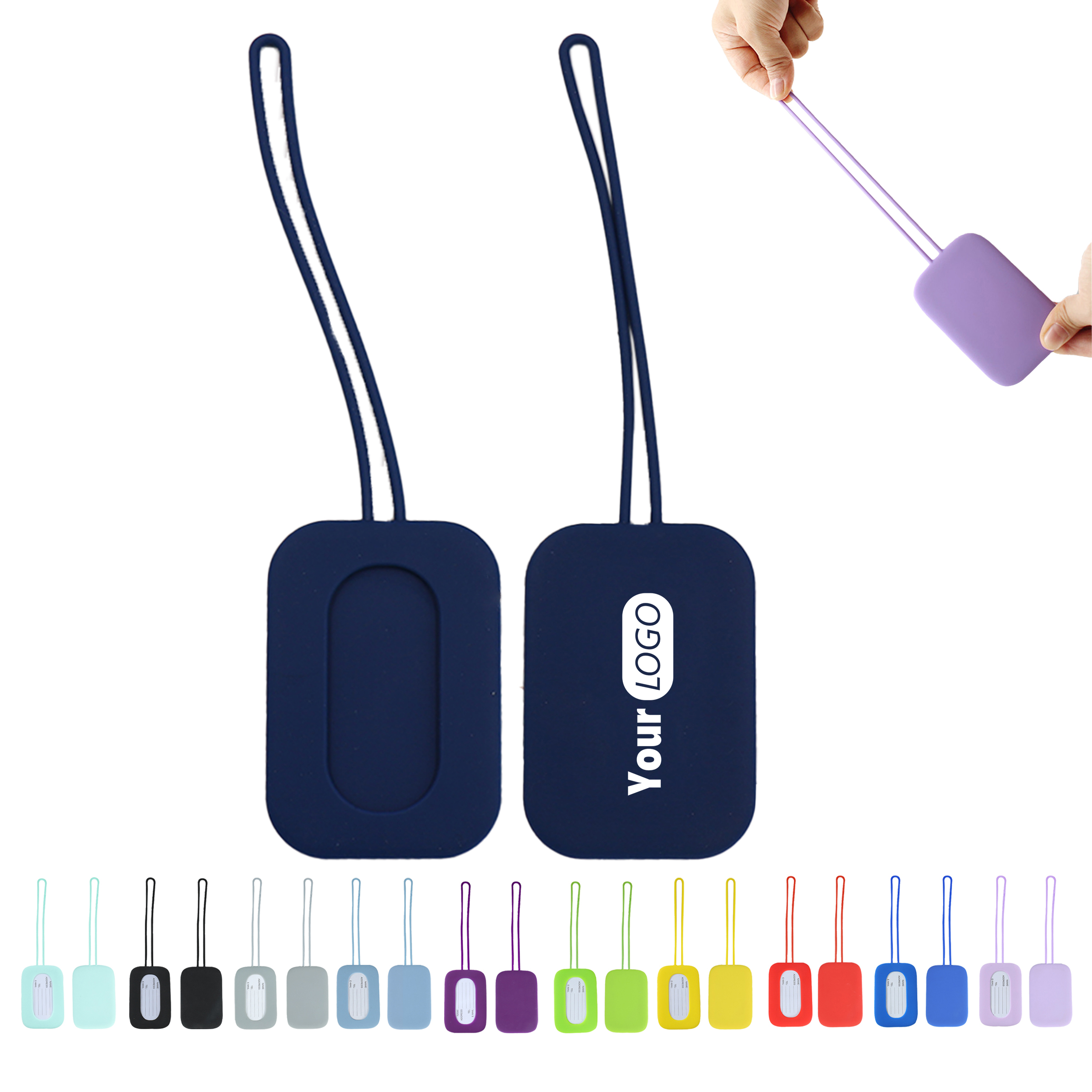 Silicone Luggage Tag 5
