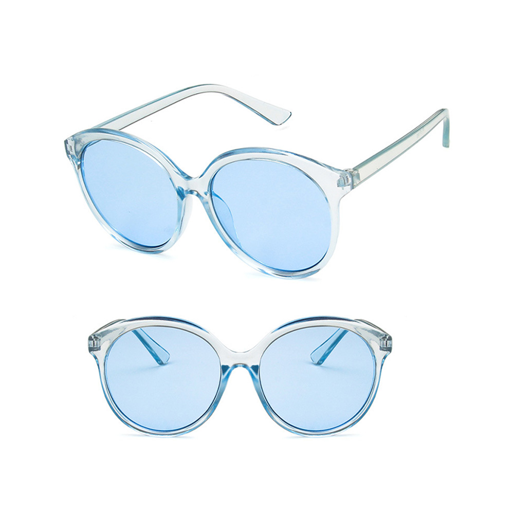 Round candy color retro sunglasses 9