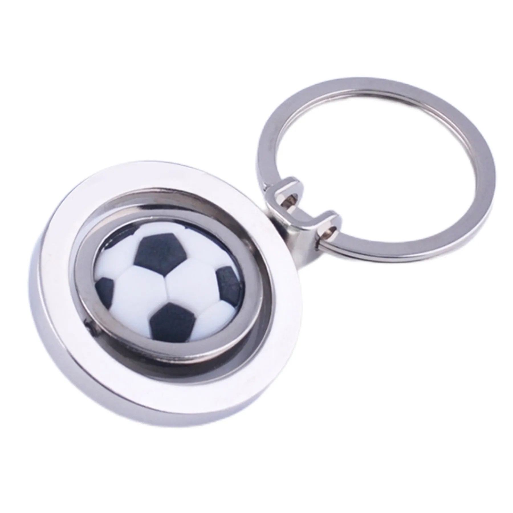 Creative Rotating Soccer Keychain 2