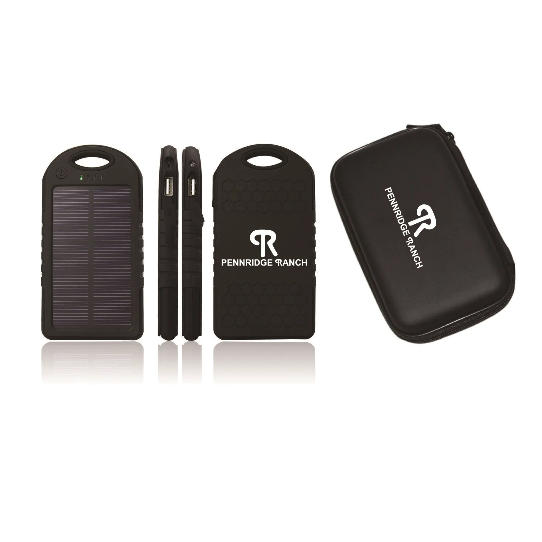 Traveler Waterproof Solar Power Bank Gift Set 5