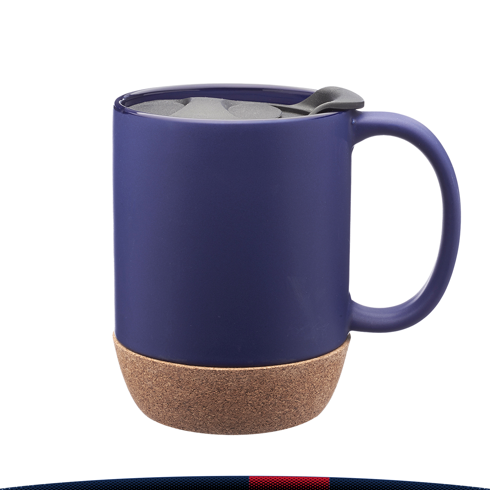 13 oz.Coffee Ceramic Mugs with Cork Bottom 8