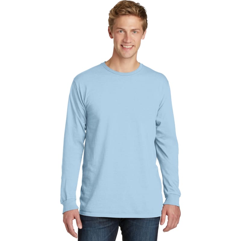 Port & Company Beach Wash Garment-Dyed Long Sleeve Tee 111