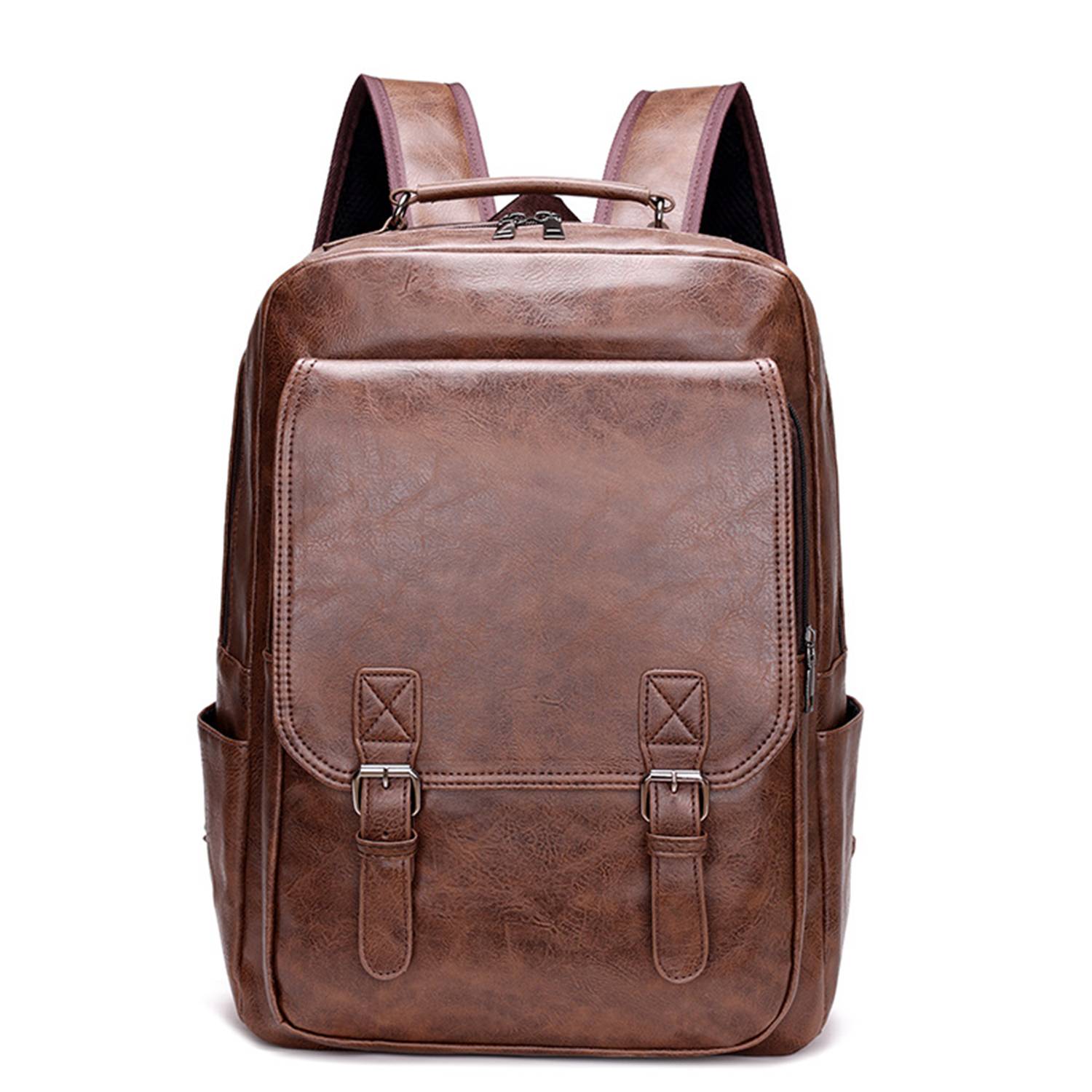 PU Leather Travel Backpack 7