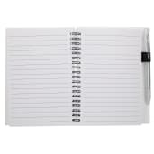 FSC® Recycled 5" x 7" Star Spiral Notebook with Pe 155