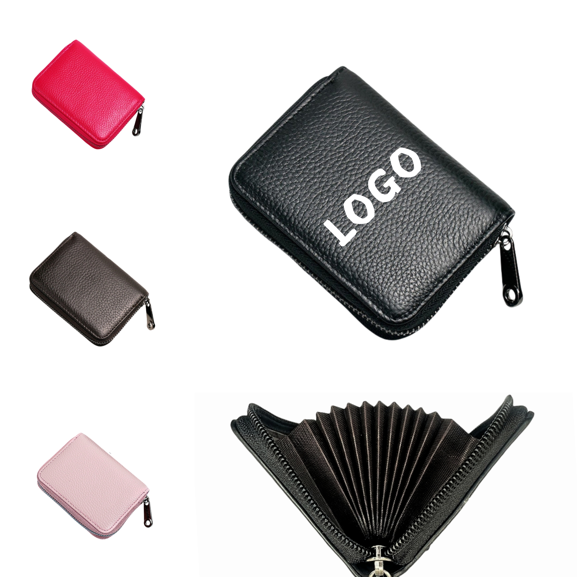 Accordion Wallet With Zipper 6
