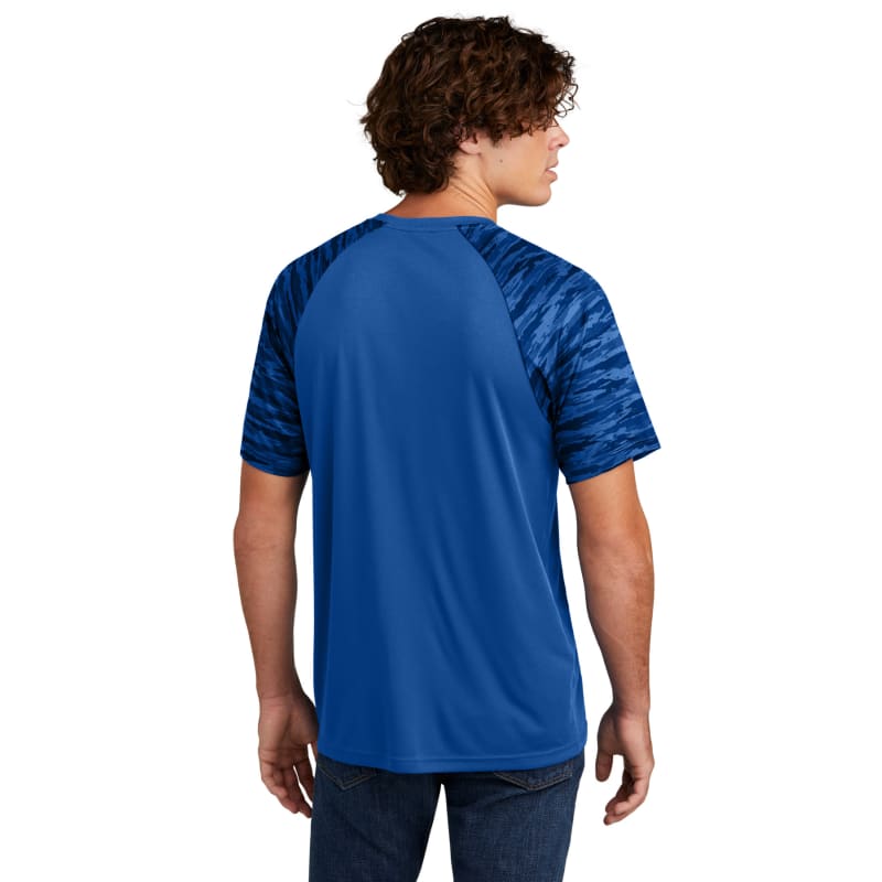 Sport-Tek Drift Camo Colorblock Tee 14