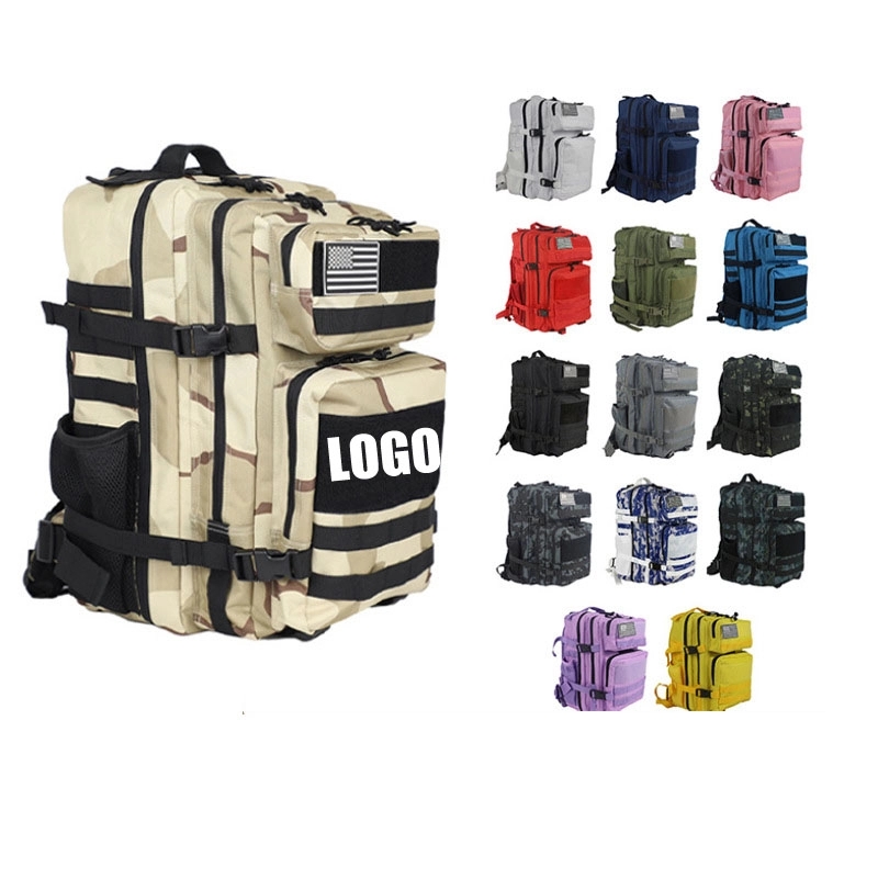 Outdoor Camping Camouflage Travel Bag Hiking Multifunctional 5