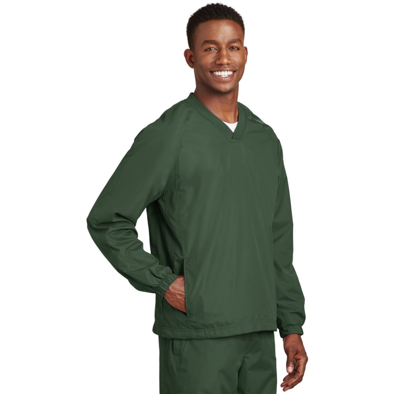 Sport-Tek Sport-Tek V-Neck Raglan Wind Shirt 24
