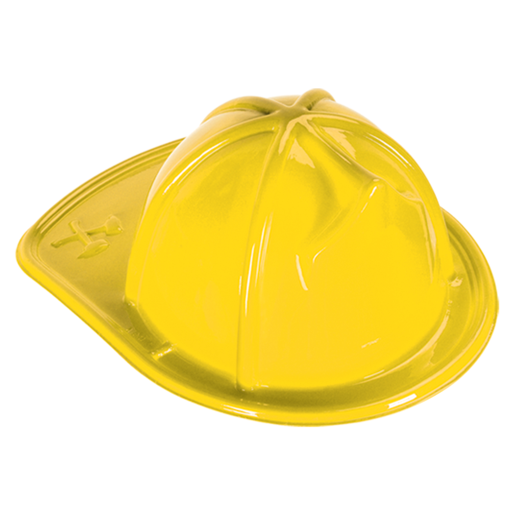 Yellow Plastic Fire Hats without Shields (CLEARANCE) 1