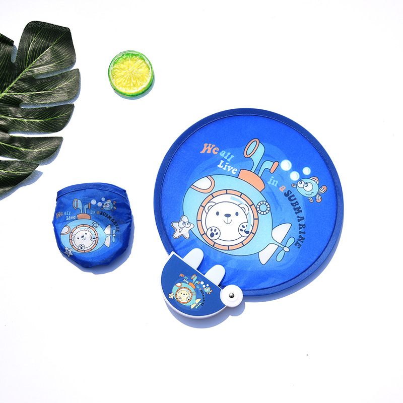 Round Foldable Hand Fan 4