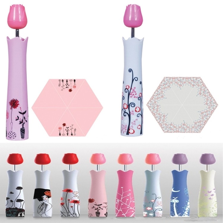 Roses Shape Umbrella 2
