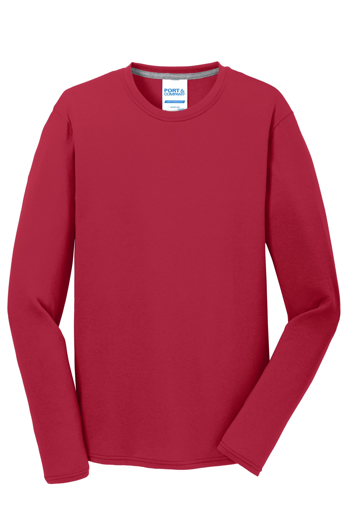 Port & Company® Long Sleeve Performance Blend Tee 64