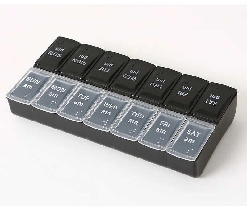 Double Row Pill Box 4