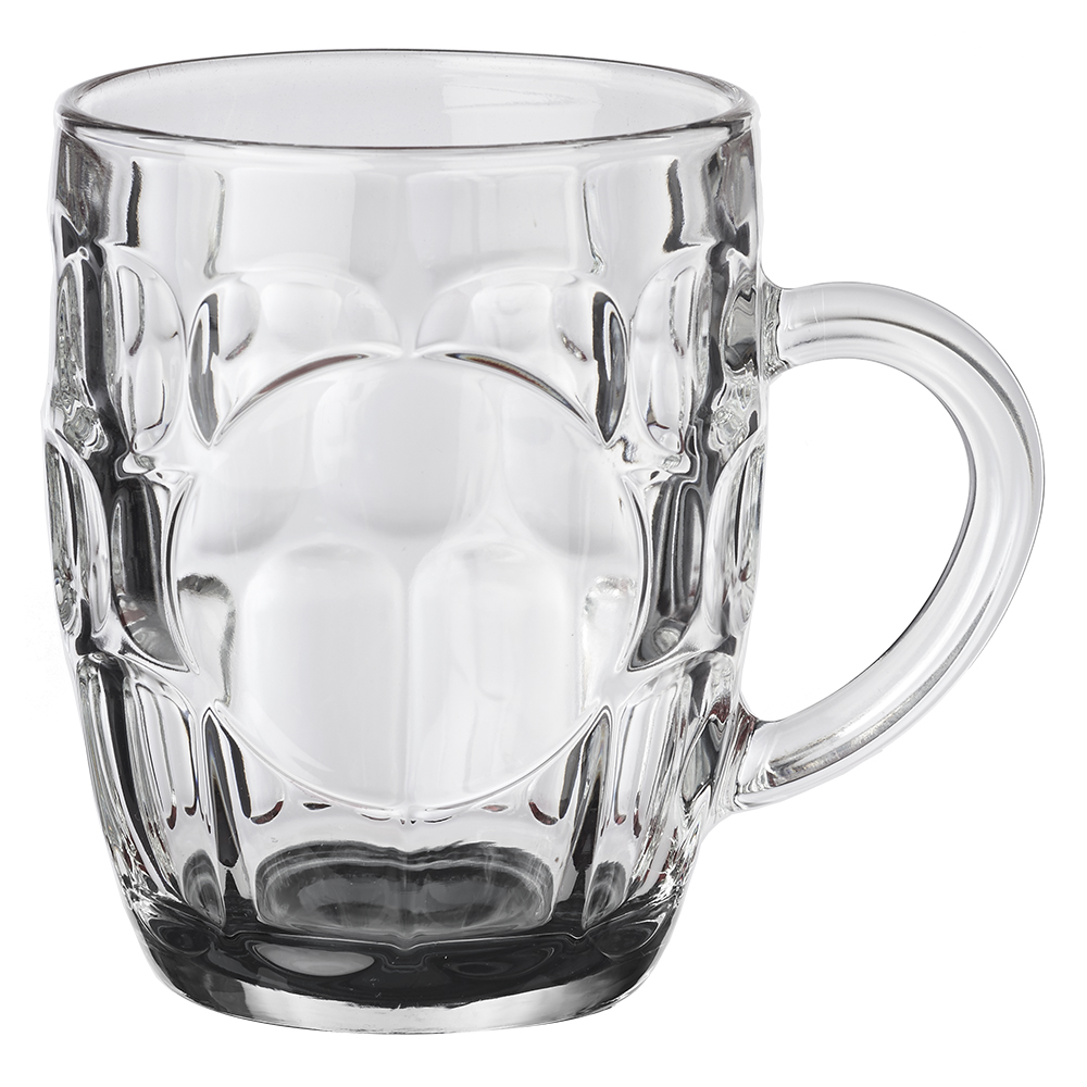 20 oz. ARC Britannia Glass Beer Mugs