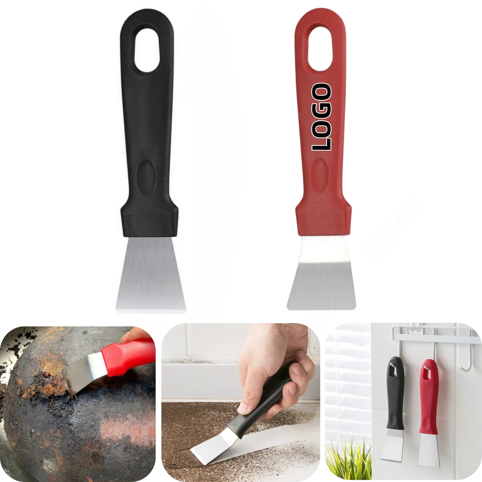 Stainless Steel Multi-Functional Cleaning Scraper