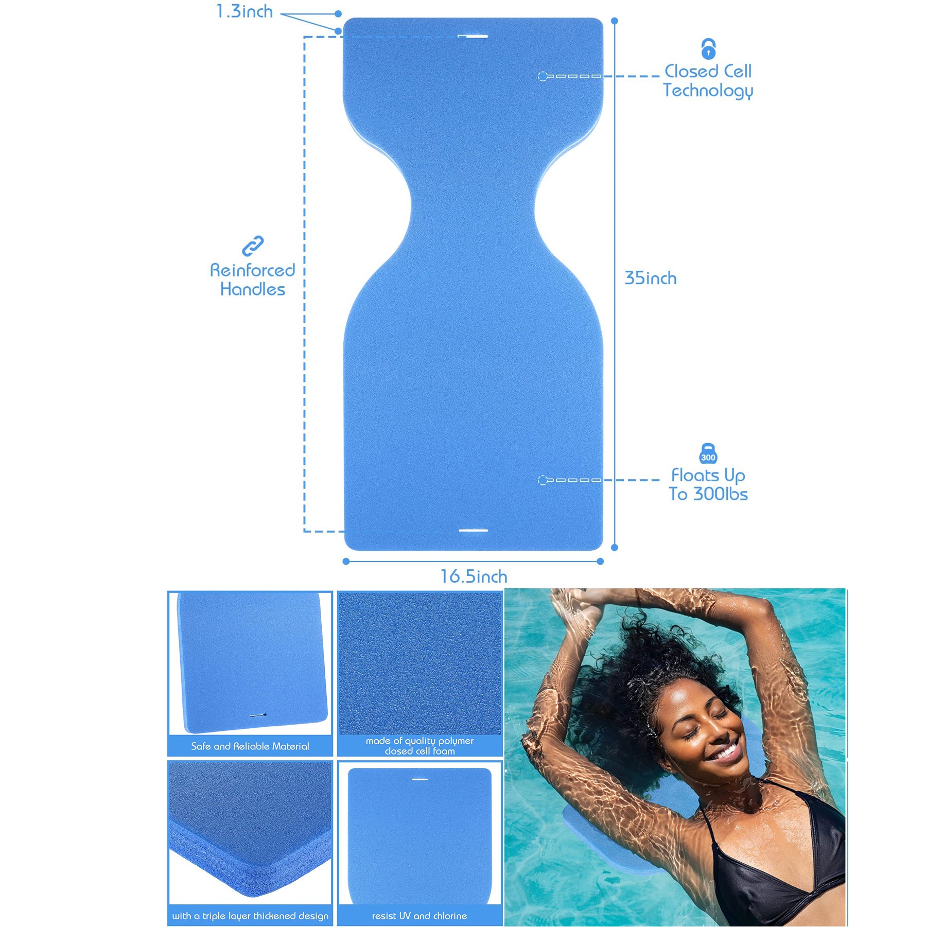 Swim Saddle Water Saddle Float Seat 2