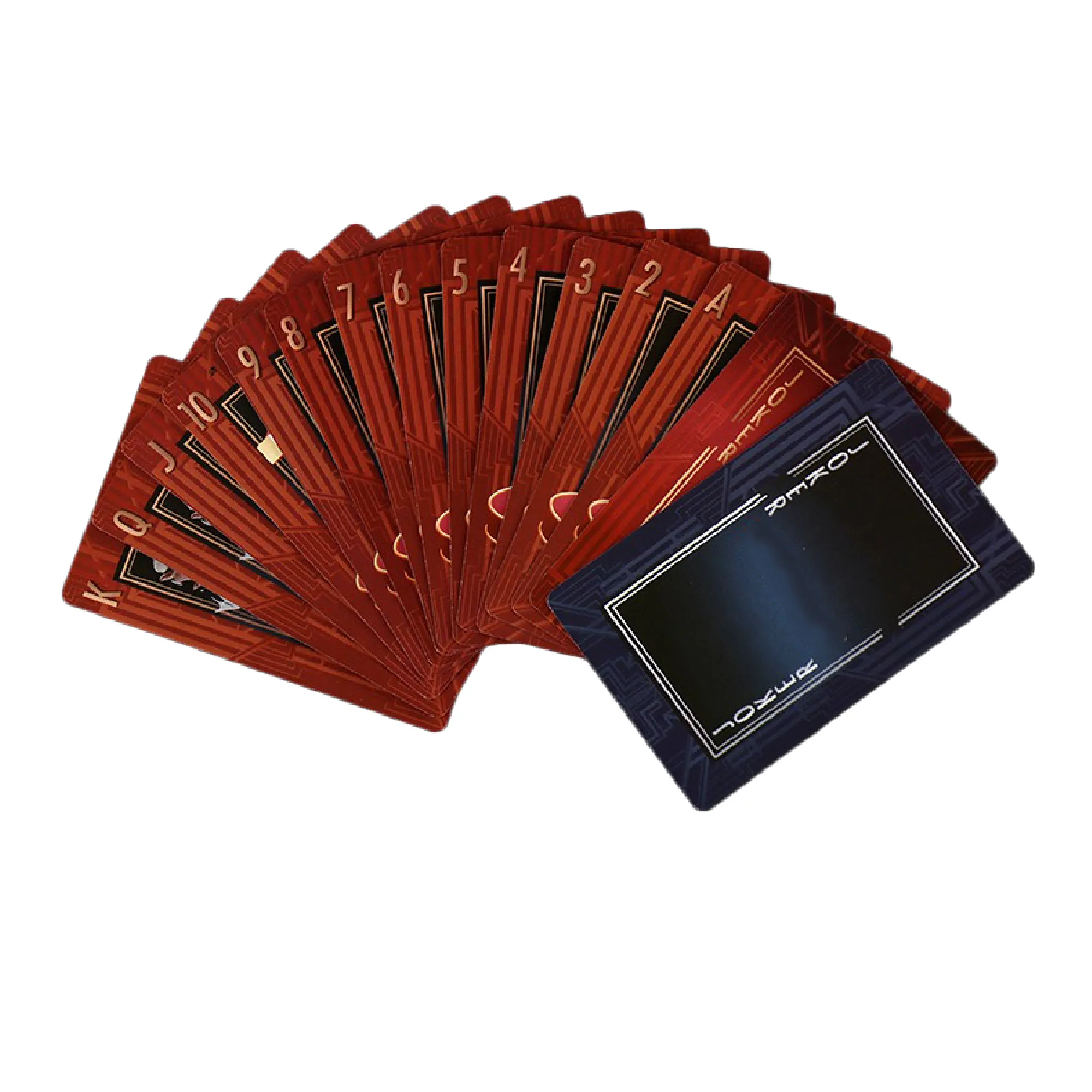 Custom advertising creative promotion of poker cards 2
