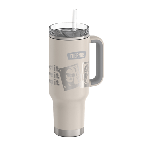 Thermos 40oz Stainless Steel Cup Holder Mug 121