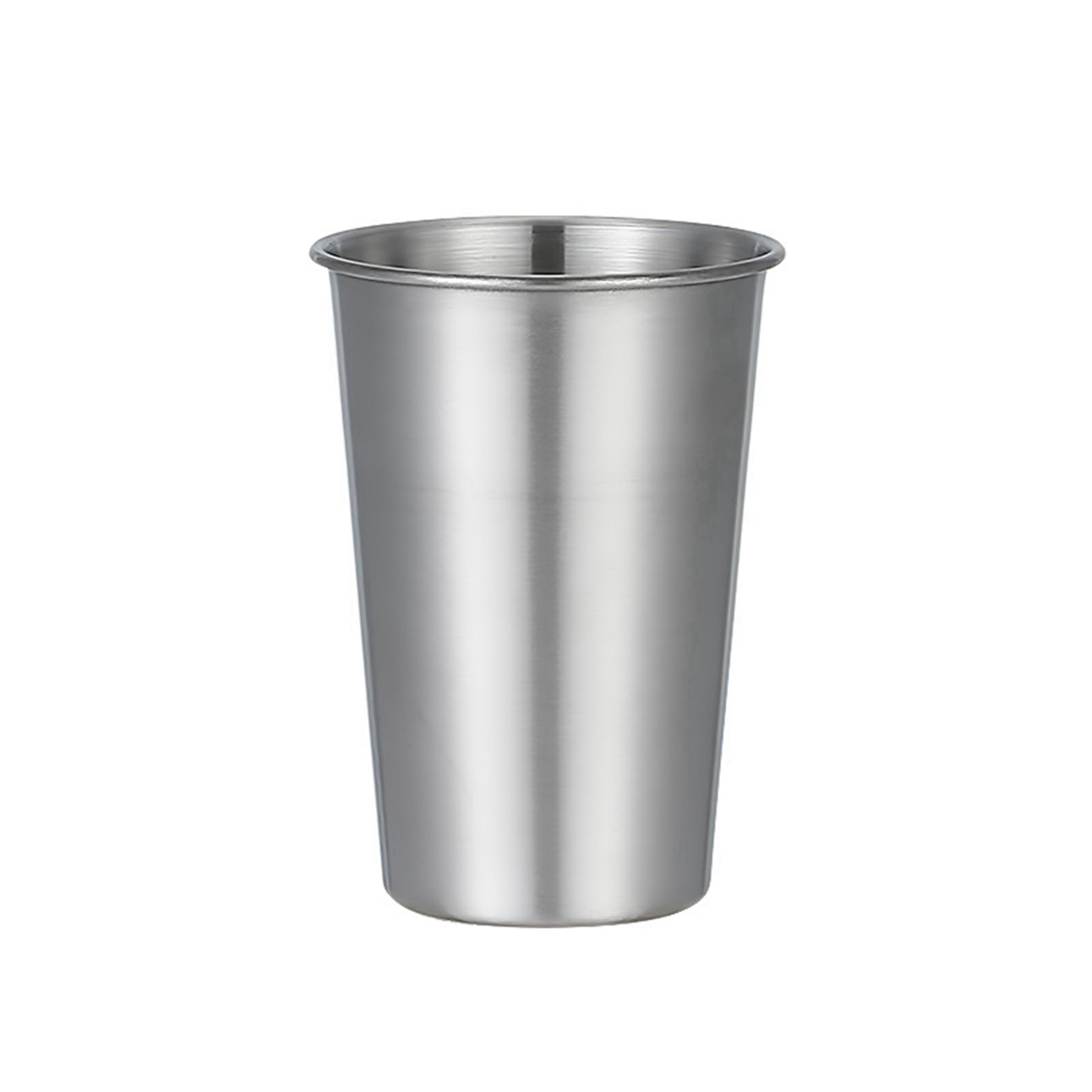 17Oz Camping Stainless Steel Stackable Metal Pint Cup 2