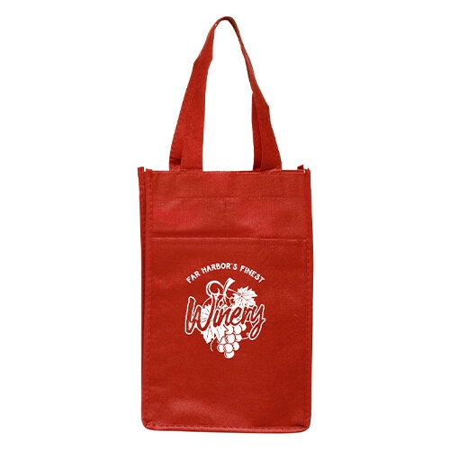 The Luxor Non-Woven Reusable Wine Bag 1