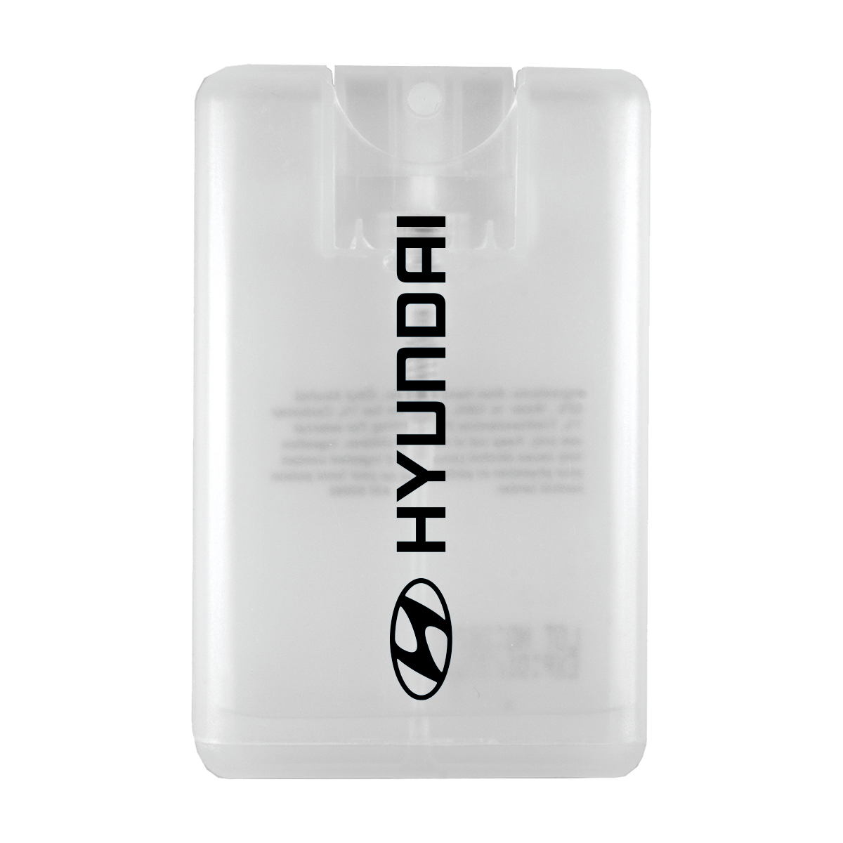 Credit Card Style 20ml (0.64oz) Hand Sanitizer Spray – 75% Alcohol with Custom Label 6