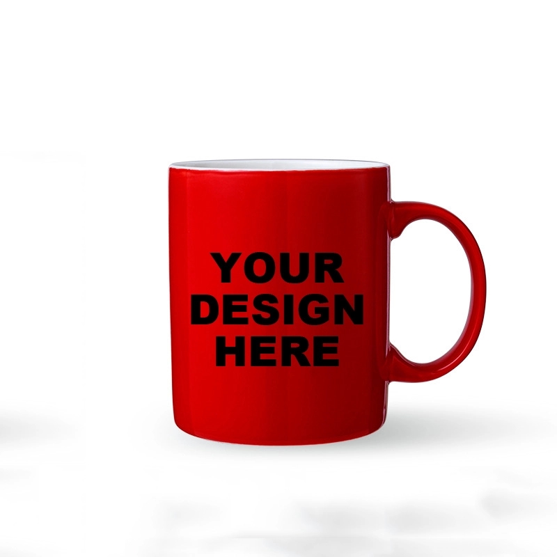 12 oz Promotional Custom Ceramic Coffee Cup 10