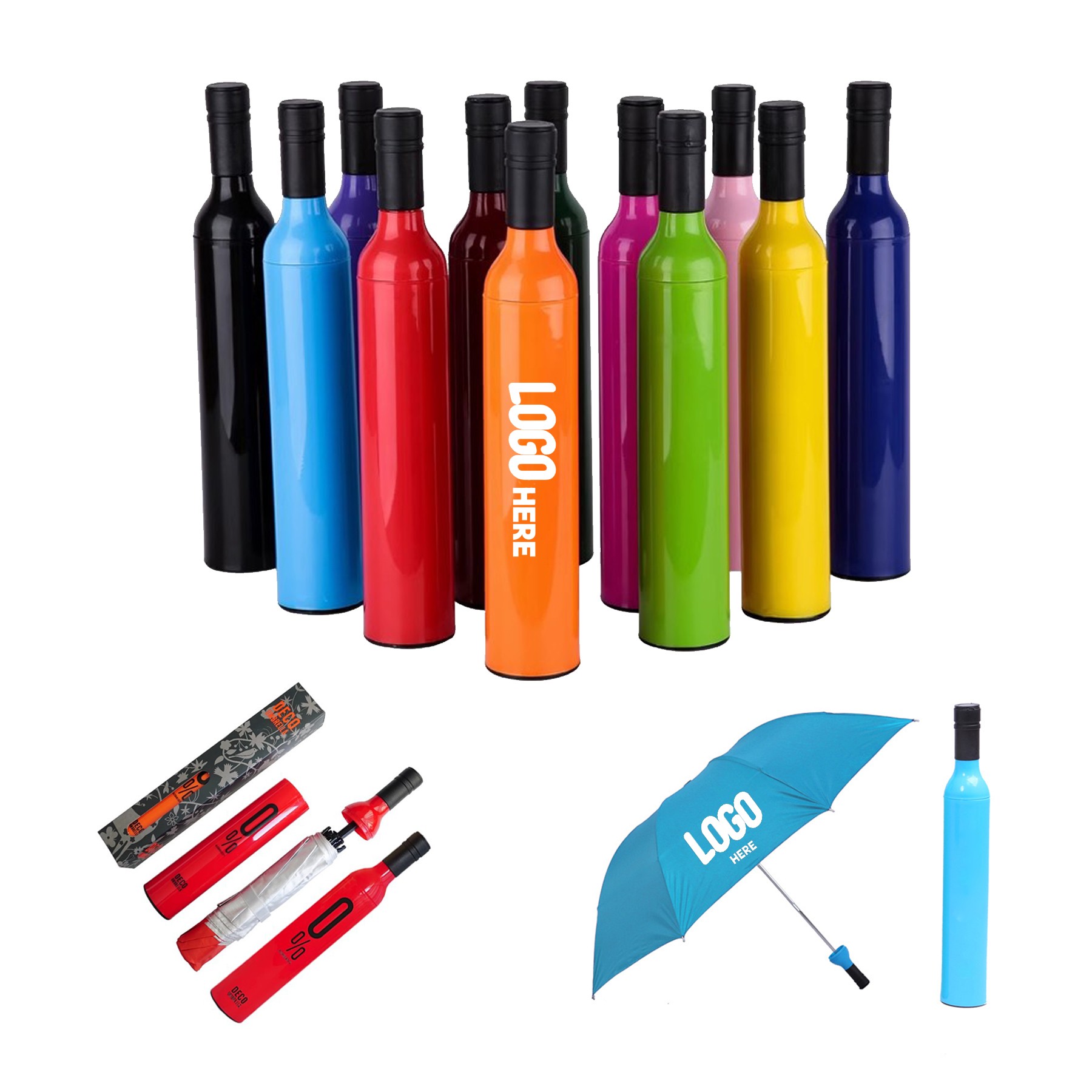 Wine Bottle Umbrella
