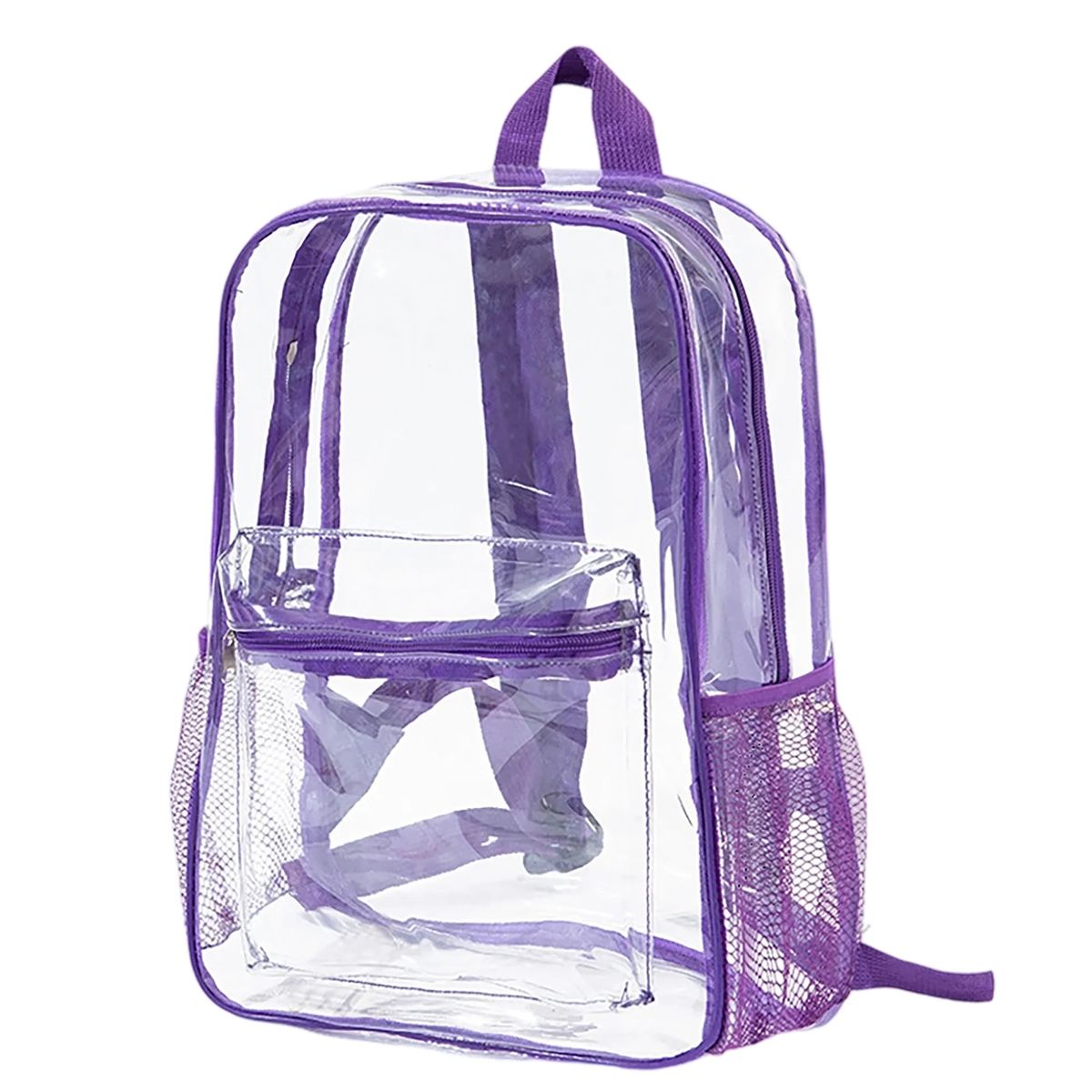 Waterproof Backpack Clear PVC 15 Inch 3