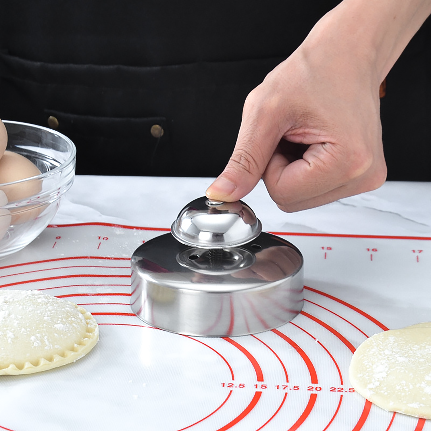 Stainless Steel Sandwich Sealer Sand w/ Cutter 5