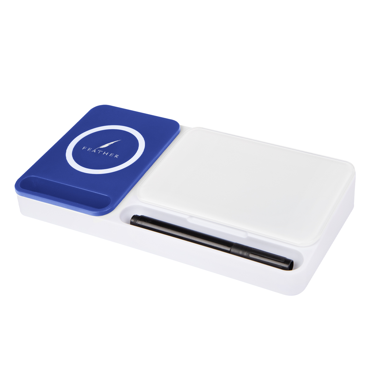 Desk Organizer With Wireless Charger & Dry Erase Board 2