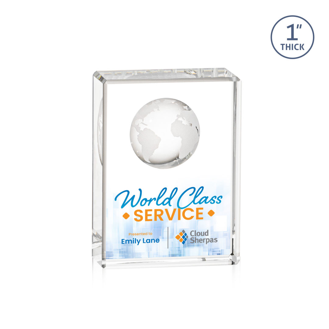 Ambassador Globe VividPrint™ Award 6