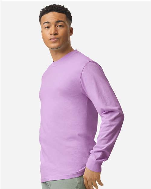 Unisex Garment-Dyed Heavyweight Long Sleeve T-Shirt - 6014 76