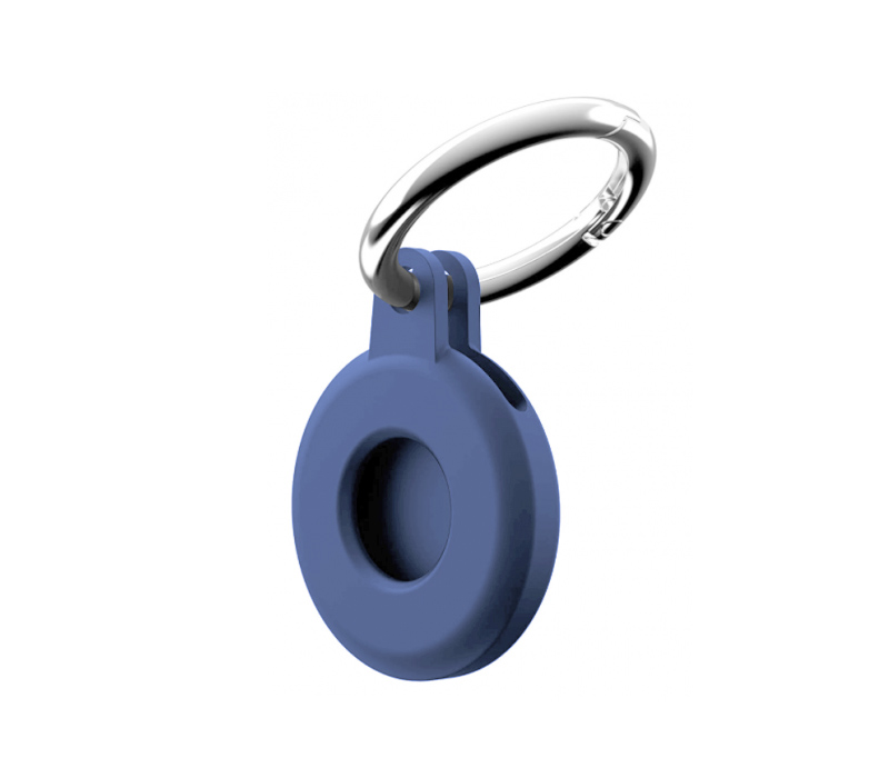 Silicone AirTag Holder with Keyring 2